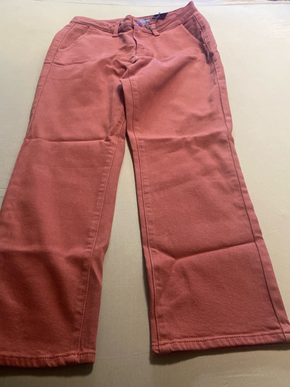 Just USA Burnt Orange High-Waist Pants